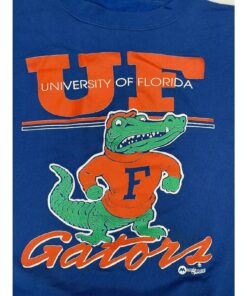 Vintage University Of Florida Gators Crewneck Sweatshirt Pullover Hoodie Full Size