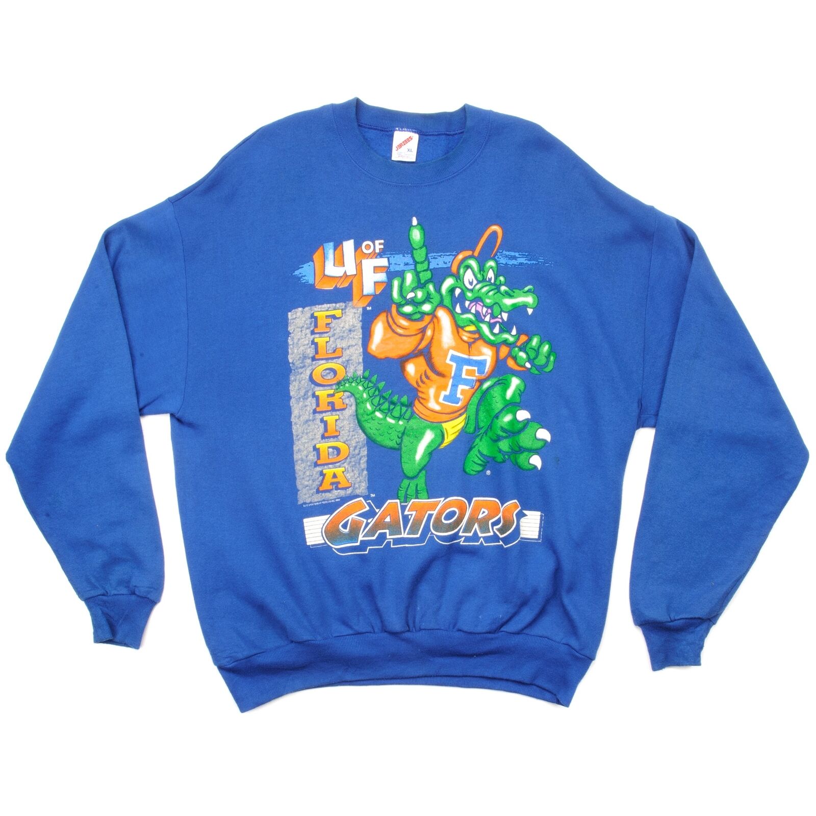 Vintage University Of Florida Gators Sweatshirt Size Xl Made In Usa