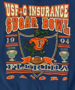 Vintage University Of Florida Sweatshirt, 1998 90S Usa American College Apparel Gators Long Sleeve Graphic Crewneck Sweater