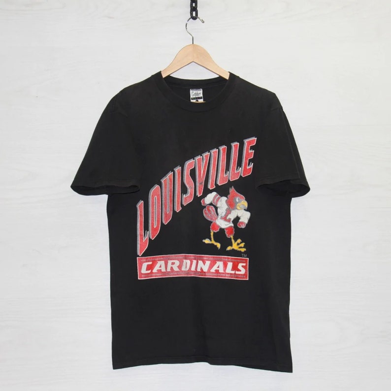Vintage University Of Louisville Cardinals Sweatshirt, Hoodie, Louisville Cardinals Sweatshirt, NCAA Louisville Cardinals T-Shirt