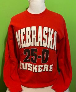 Vintage University Of Nebraska 1994 National Championship Football NCAA College Crewneck Sweatshirt