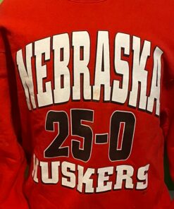Vintage University Of Nebraska 1994 National Championship Football NCAA College Crewneck Sweatshirt