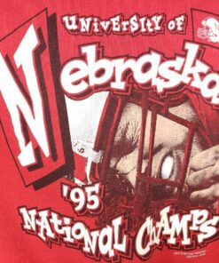 Vintage University Of Nebraska Cornhuskers Huskers National Champions 1994 Sweatshirt, Unisex Hoodie
