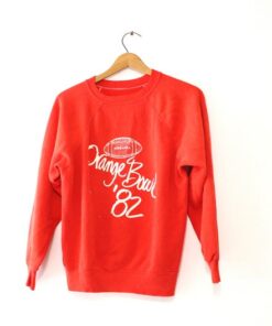Vintage University Of Nebraska Cornhuskers Huskers Orange Bowl 1982 Sweatshirt Reprint