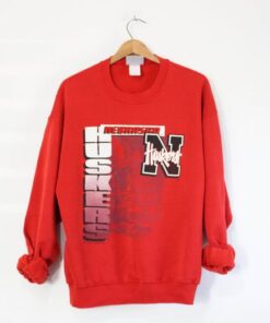 Vintage University Of Nebraska Cornhuskers Huskers Sweatshirt Gifts for Fans