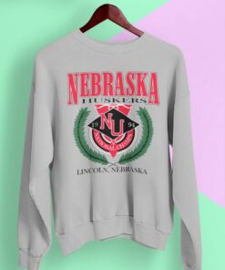 Vintage University Of Nebraska Cornhuskers Huskers Sweatshirt, Nebraska Shirts