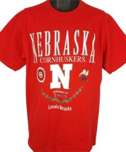 Vintage University Of Nebraska Cornhuskers Huskers Sweatshirt, Nebraska Sweatshirt, Three Options Unisex T Shirt, Unisex Hoodied