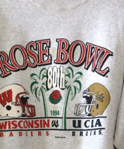 Vintage University Of Wisconsin Badgers Vs Ucla Bruins Rose Bowl 1994 Sweatshirt