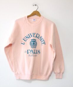 Vintage University Paris Sorbonne Sweatshirt Large