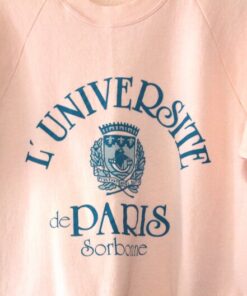 Vintage University Paris Sorbonne Sweatshirt Large