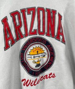 Vintage University of Arizona Wildcats Discus Athletics Crewneck Sweatshirt 90s