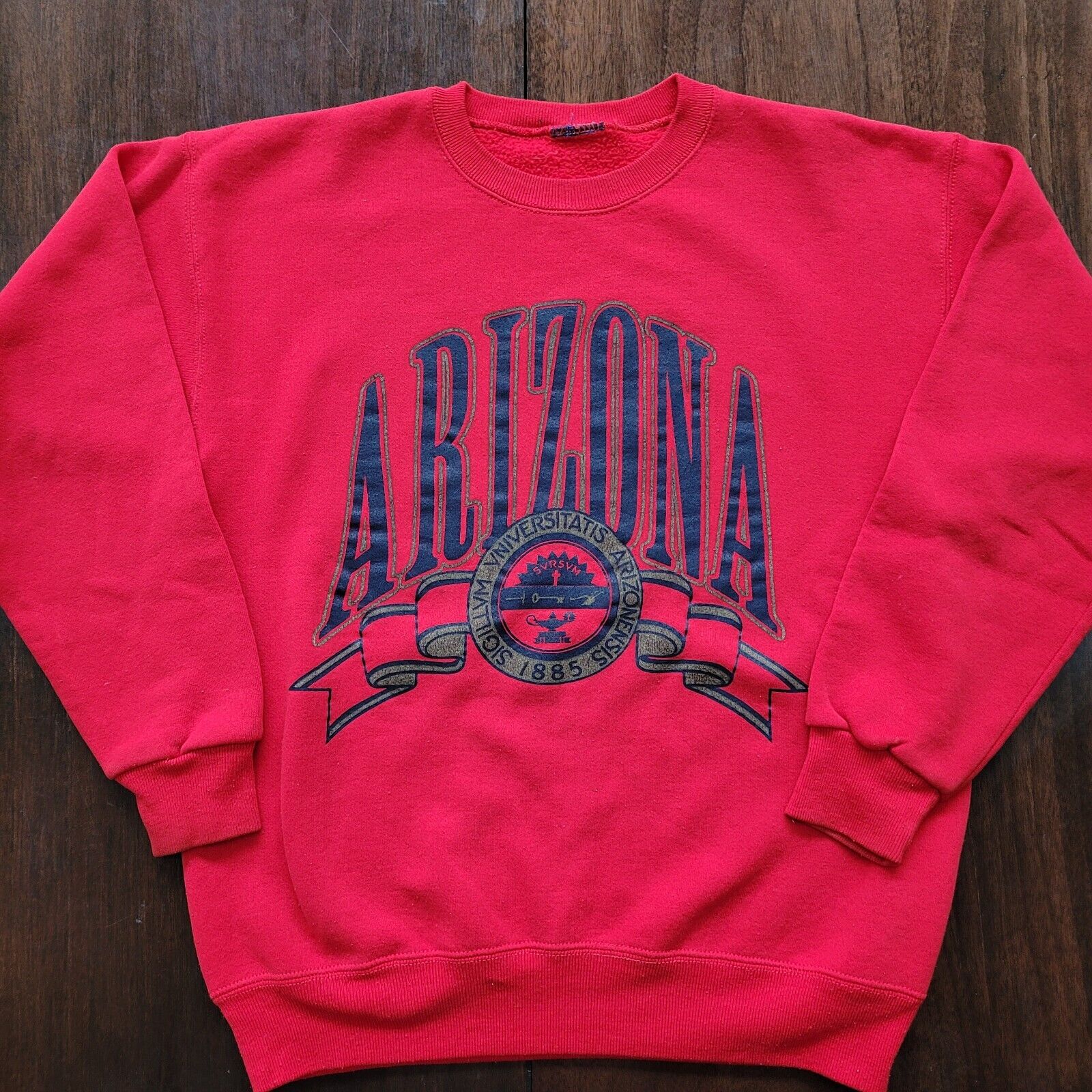 Vintage University of Arizona Wildcats Red Crewneck Sweatshirt