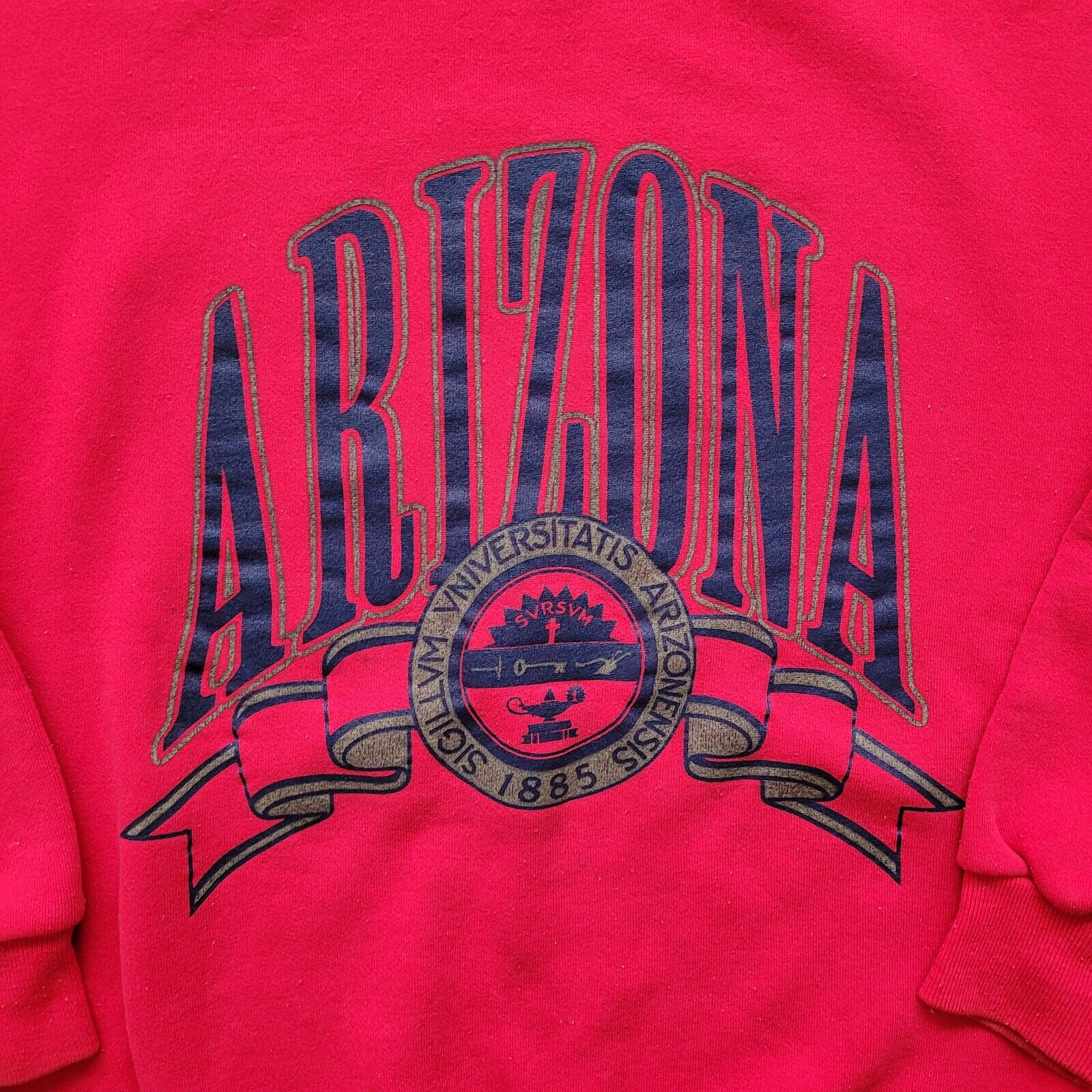 Vintage University of Arizona Wildcats Red Crewneck Sweatshirt