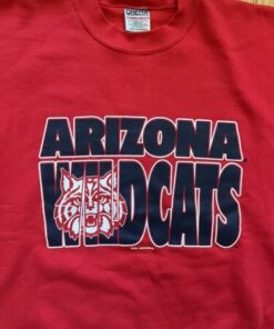 Vintage University of Arizona Wildcats Size Large Crewneck Sweatshirt USA Made
