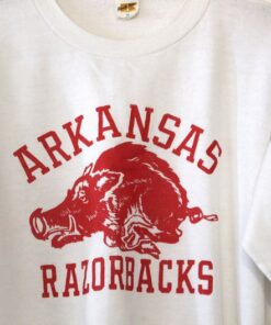 Vintage University of Arkansas Razorbacks Sweatshirt Medium
