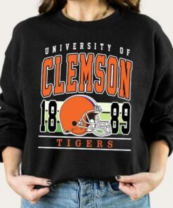 Vintage University of Clemson 1899 Crewneck Sweatshirt, Football Clemson State, Clemson Hoodie, State Sweatshirt, Clemson University