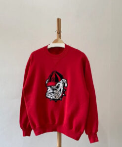 Vintage University of Georgia Bulldogs Football Crewneck Sweatshirt, Vintage Shirt, T shirt, Hoodie