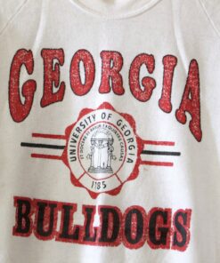 Vintage University of Georgia Bulldogs Sweatshirt Large