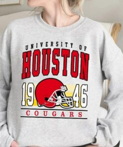 Vintage University of Houston State 1890 Crewneck Sweatshirt, Football Houston State, HoustonState Hoodie, State Sweatshirt, Houston Fan