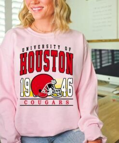 Vintage University of Houston State 1890 Crewneck Sweatshirt, Football Houston State, HoustonState Hoodie, State Sweatshirt, Houston Fan