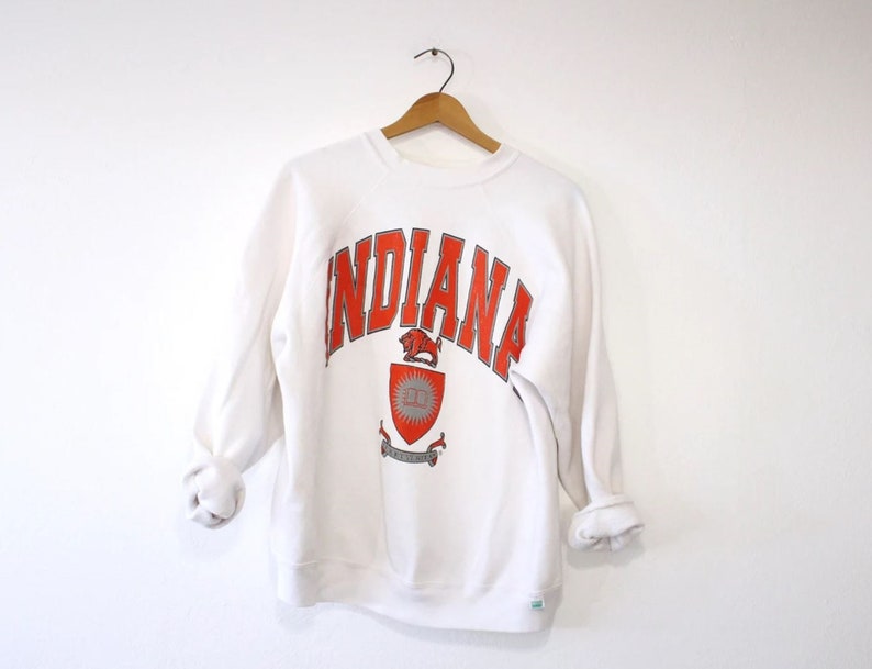 Vintage University of Indiana Hoosiers Sweatshirt, Indiana Hoosiers Tshirt, Football Fan Shirt, University Football Fan Shirt