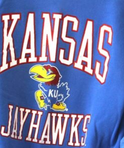 Vintage University of Kansas Jayhawks Sweatshirt, Vintage 90s Shirt, Gift For her, Gift For him,Kansas Jayhawks Sweater, Kansas University