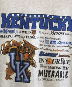 Vintage University of Kentucky Crewneck Sweatshirt, Vintage Sweatshirt, Shirt, University Of Kentucky Sweatshirt, Kentucky Wildcats Shirt