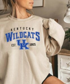 Vintage University of Kentucky Sweatshirt, Kentucky Wildcats University Football Sweatshirt, Kentucky Shirt, NCAA Kentucky Wildcats Shirt