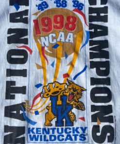 Vintage University of Kentucky Wildcats Basketball Sweatshirt, NCAA Kentucky Wildcats Shirt