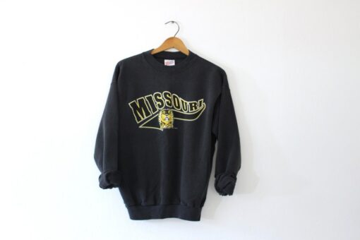 Vintage University of Missouri Tigers Sweatshirt Large