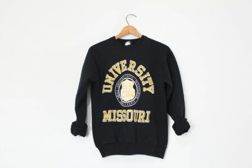 Vintage University of Missouri Tigers Sweatshirt Medium