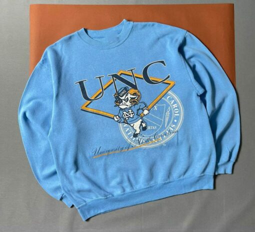 Vintage University of North Carolina Tar Heels Crewneck Sweatshirt, Vintage 90s Shirt, T-shirt, Hoodie