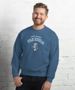 Vintage University of North Carolina Unisex Tar Heels Crewneck Sweatshirt