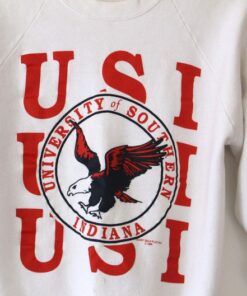 Vintage University of Southern Indiana Screaming Eagles Sweatshirt Small