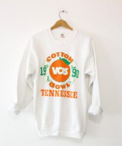 Vintage University of Tennessee UT Volunteers Cotton Bowl 1990 Sweatshirt XL