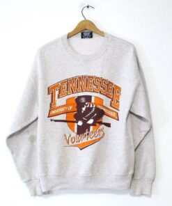 Vintage University of Tennessee UT Volunteers Sweatshirt Pullover Hoodie Reprinted