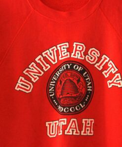 Vintage University of Utah Utes Sweatshirt