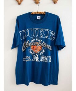 Vintage Vintage Duke 1991 NCAA Champions T-Shirt -Full Size