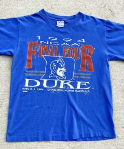 Vintage Vtg Ncaa Duke 1994 Final Four T-Shirt Sweatshirt Hoodie Full Size