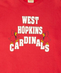 Vintage West Hopkins Cardinals Sweatshirt (1990s) University Football Fan Shirt Gifts for NCAA Fans