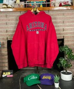 Vintage Y2K NCAA Arizona Wildcats Collegiate Hoodie Fits