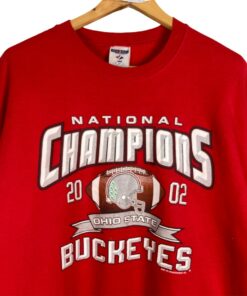 Vintage Y2K Ohio State University Buckeyes National Sweatshirt