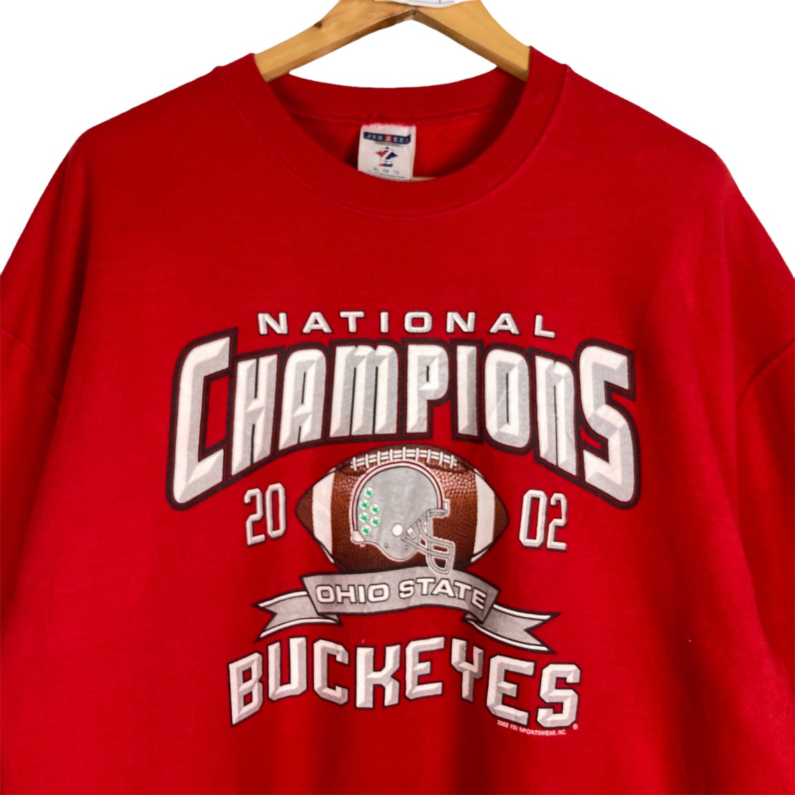 Vintage Y2K Ohio State University Buckeyes National Sweatshirt