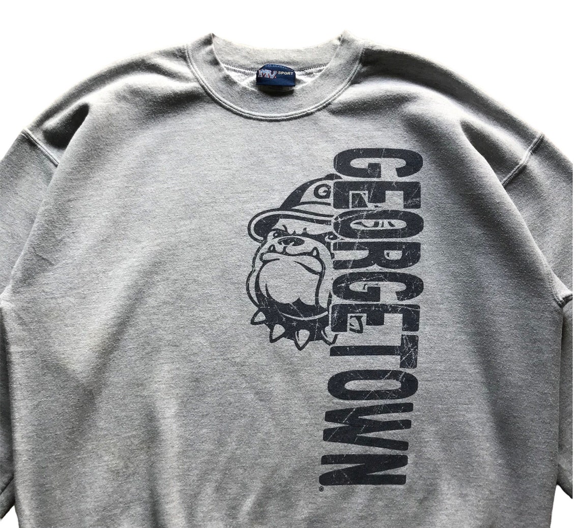Vintage Y2K Sportswear NCAA Georgetown Hoyas Georgetown University spellout crewneck sweatshirt
