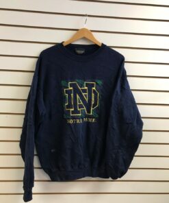 Vintage notre dame fighting Irish Sweatshirt Size medium 1990s