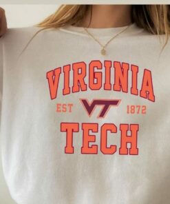 Virginia Tech Sweatshirt, Virginia Shirt Hoodie, Virginia University, State Sweatshirt, College Sweatshirt, Northeastern, American Tee