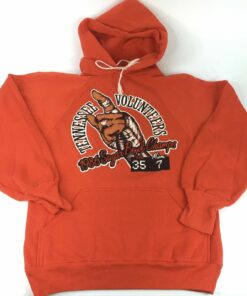 Vtg 1986 Tennessee Volunteers Sugar Bowl Champs Sweatshirt UT Vols Pullover Hoodie T Shirt Reprinted