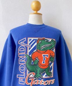 Vtg 90s University of Florida Gators Sweatshirt UF Pullover Hoodie Gifts For Fans