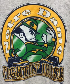 Vtg NFL Notre Dame Fighting Irish Football Sweatshirt