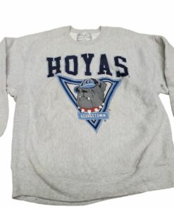 Vtg University Reverse Weave Sweatshirt Galt Sand Xl Georgetown